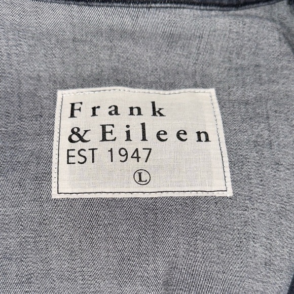 Frank & Eileen Denim Belfast Peacoat in Washed Black - Picture 12 of 13